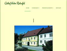 Tablet Screenshot of gasthof-huber-rastenfeld.at